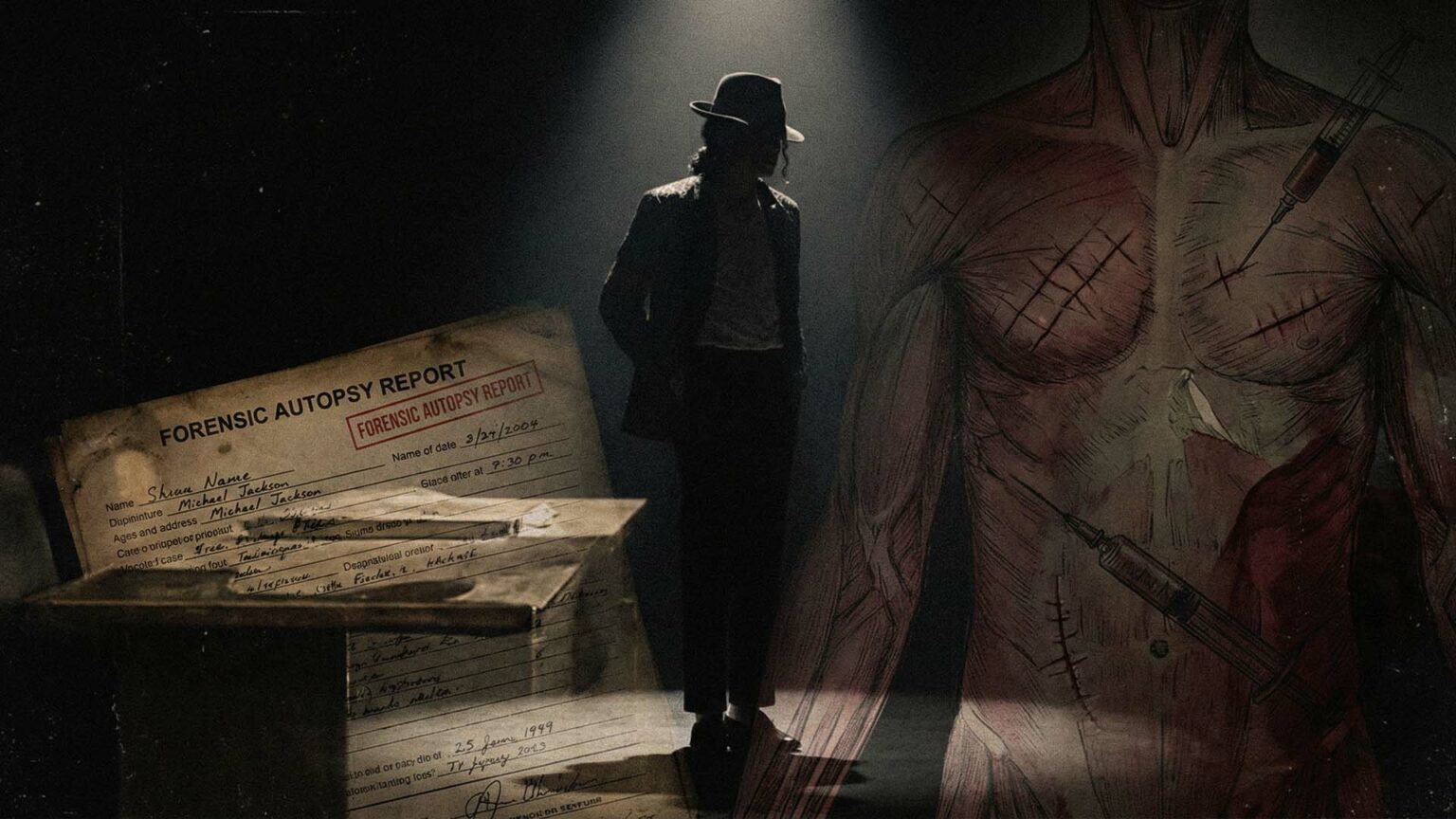 تفاصيل جديدة حول جثة مايكل جاكسون تعيد قصة معاناته للواجهة تفاصيل جديدة حول جثة مايكل جاكسون