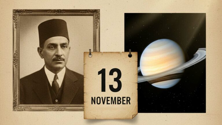 حدث في مثل هذا اليوم 13 نوفمبر