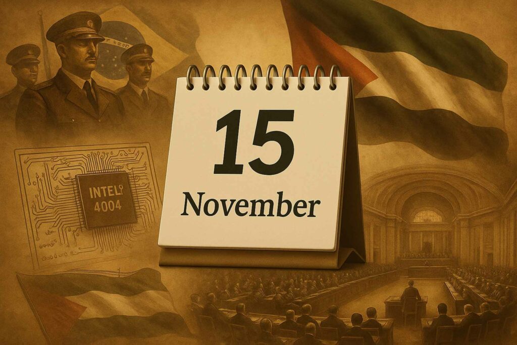 حدث في مثل هذا اليوم 15 نوفمبر