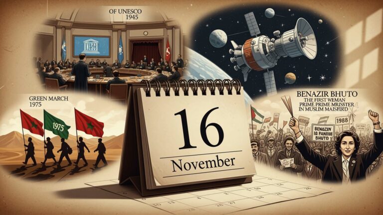 حدث في مثل هذا اليوم 16 نوفمبر