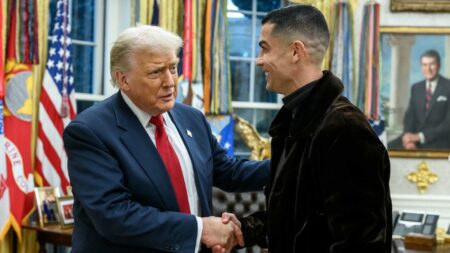 فيديو رونالدو وترامب