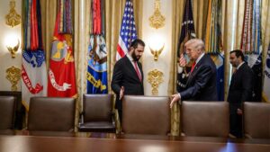 ترامب والشرع في البيت الأبيض