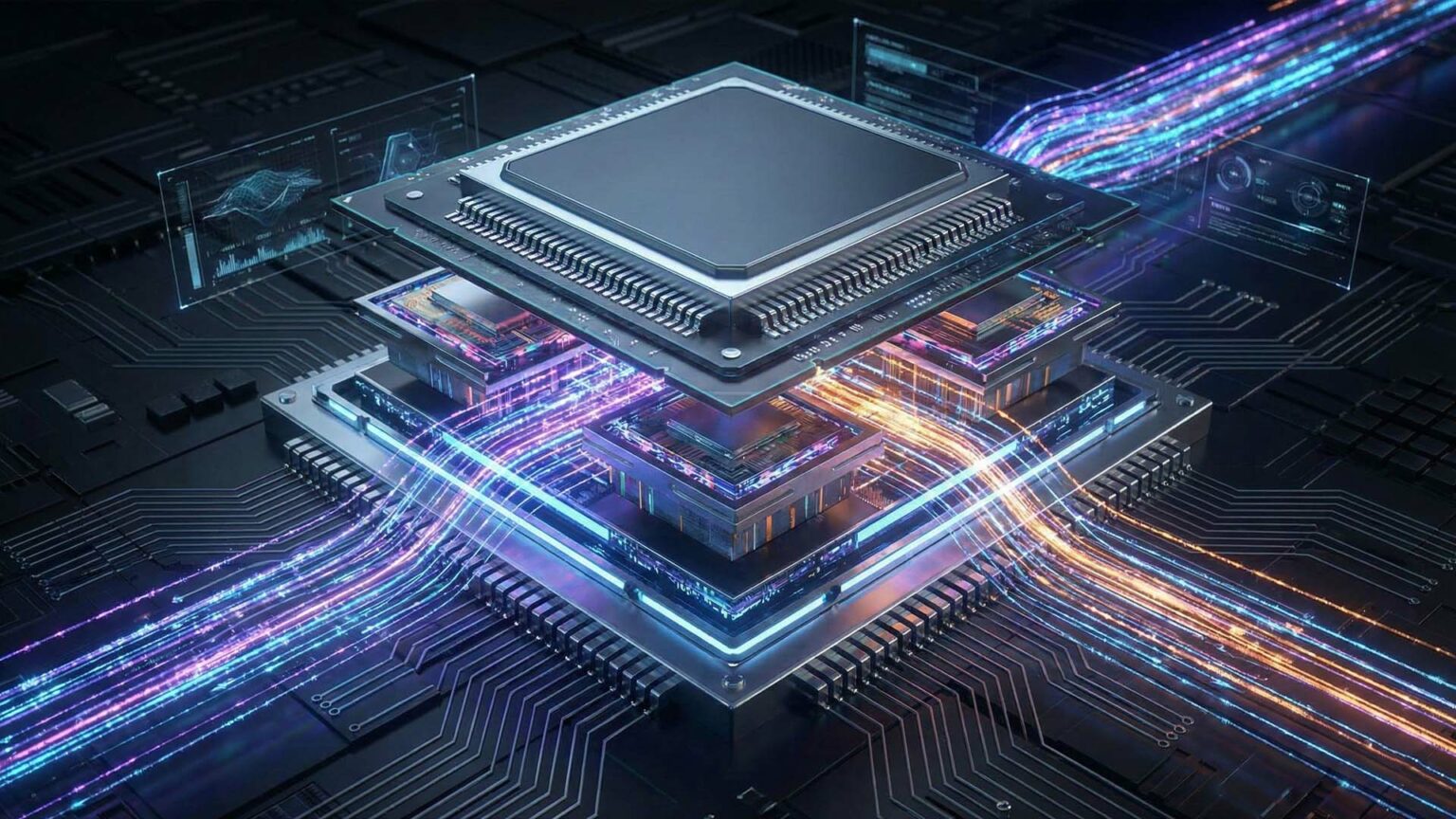 شريحة ثلاثية الأبعاد للذكاء الاصطناعي