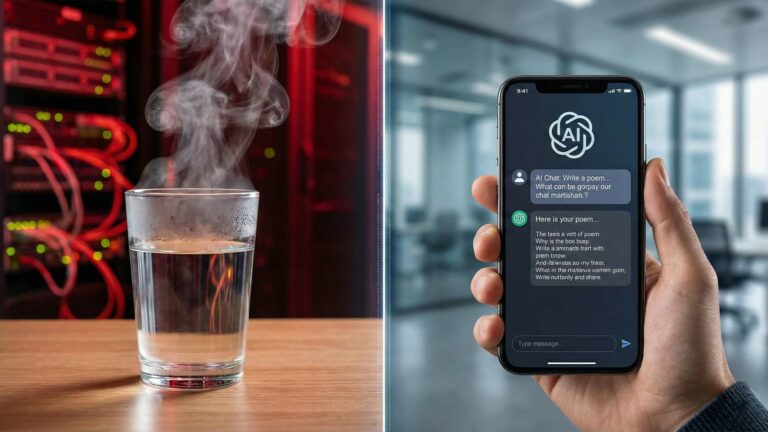 استهلاك الذكاء الاصطناعي للمياه