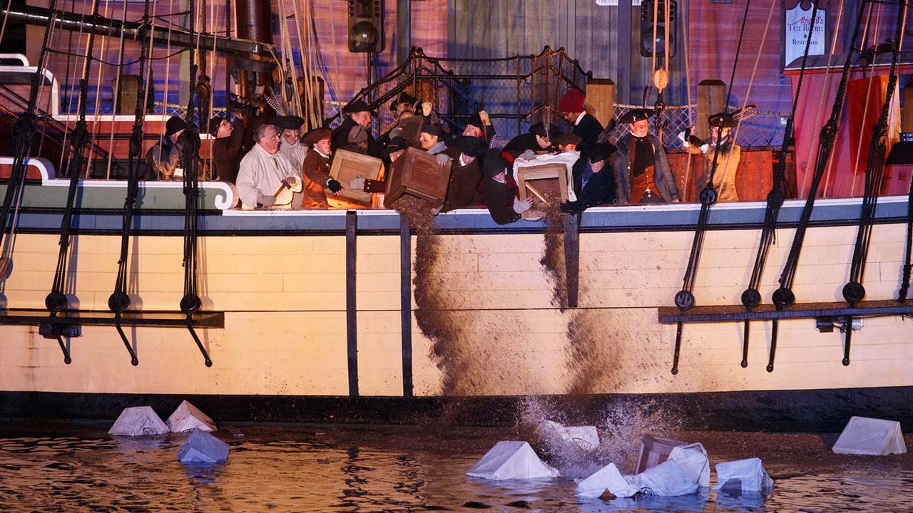 حفل شاي بوسطن