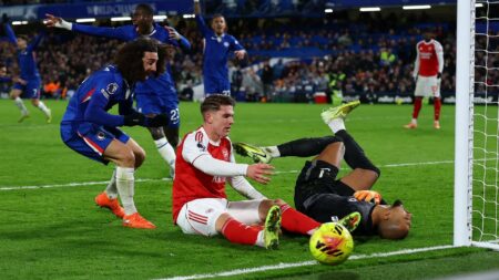 مباراة تشيلسي ضد أرسنال في الدوري الإنجليزي