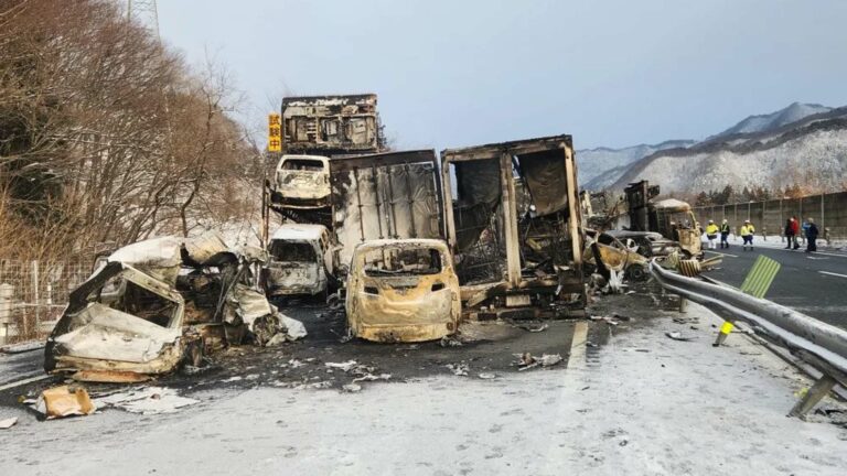 حادث تصادم في اليابان