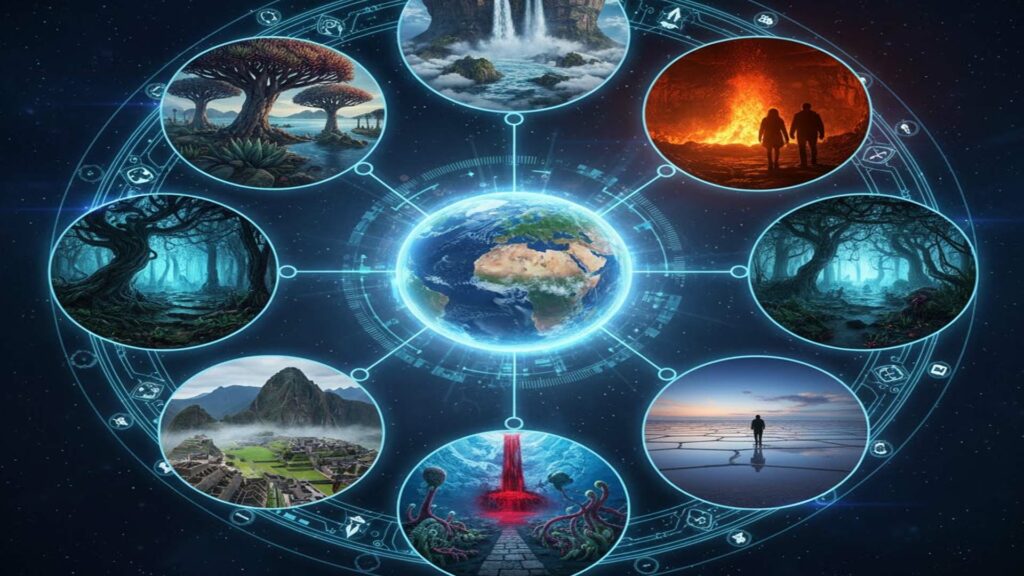 اكتشاف الجواهر الخفية على الأرض