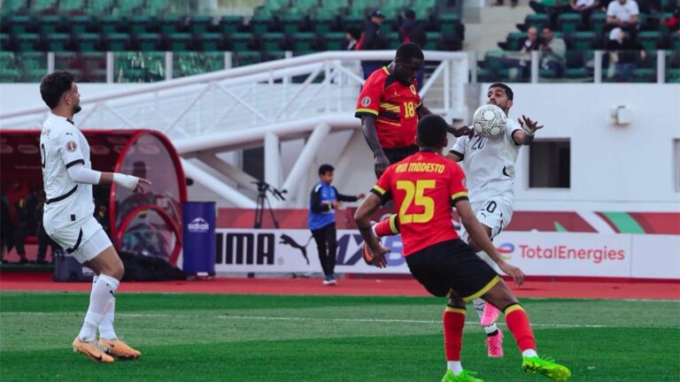 مباراة مصر وأنجولا