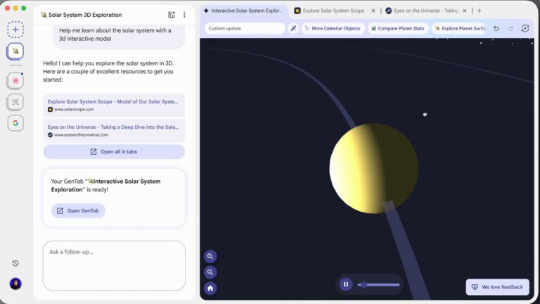 متصفح جوجل Disco