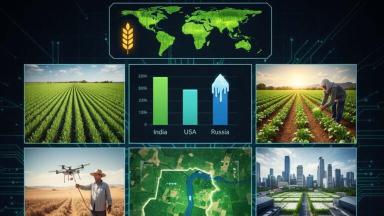 أكبر الدول بالأراضي الزراعية