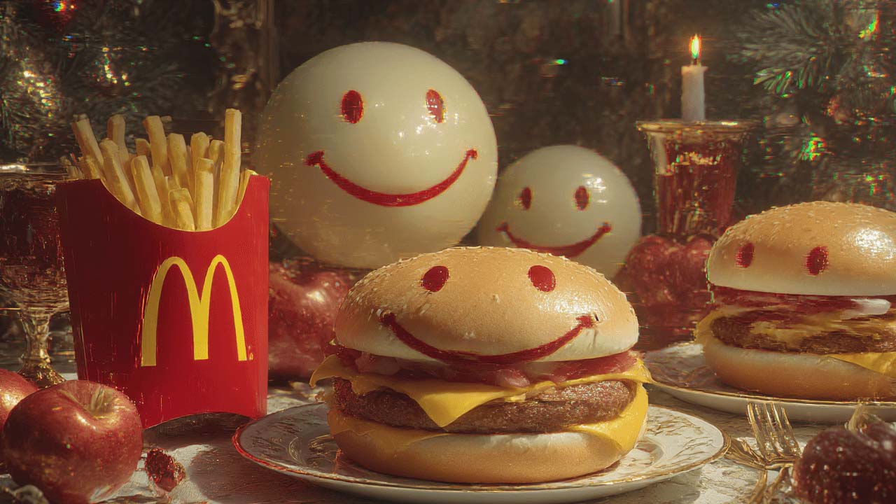 إعلان ماكدونالدز بالذكاء الاصطناعي