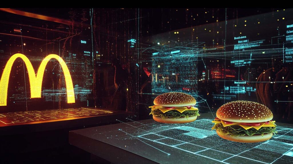 إعلان ماكدونالدز بالذكاء الاصطناعي