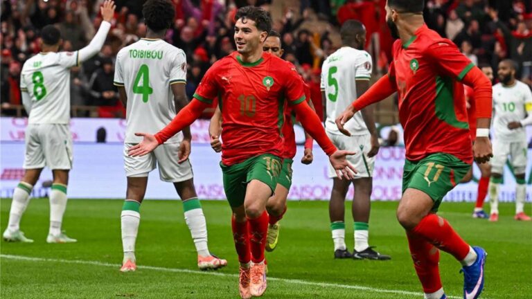 مباراة المغرب وزامبيا