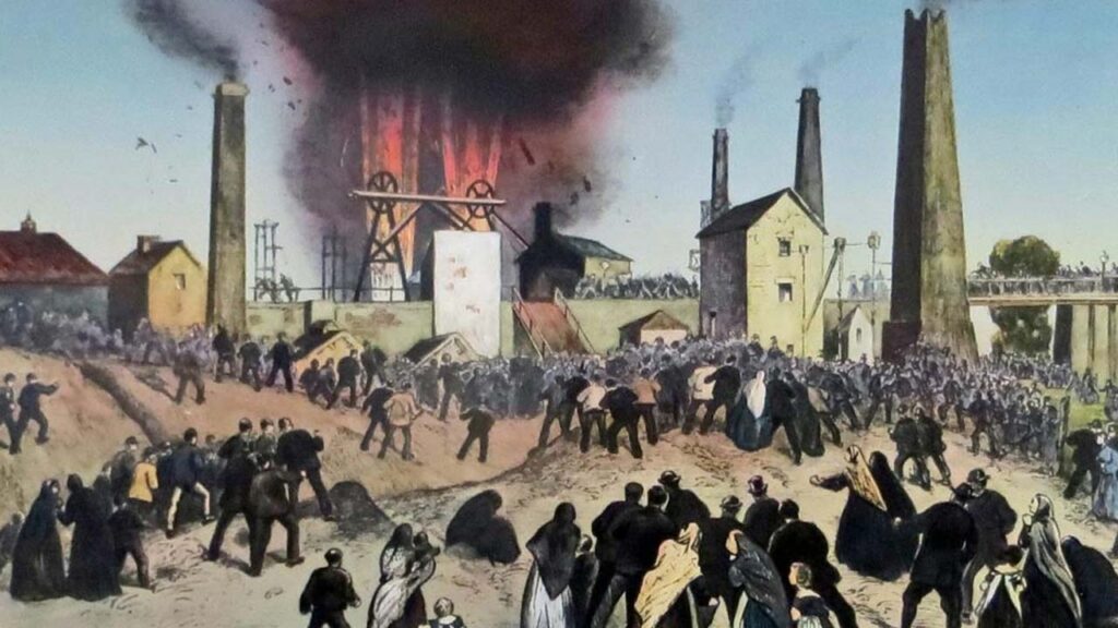 كارثة منجم أوكس 1866