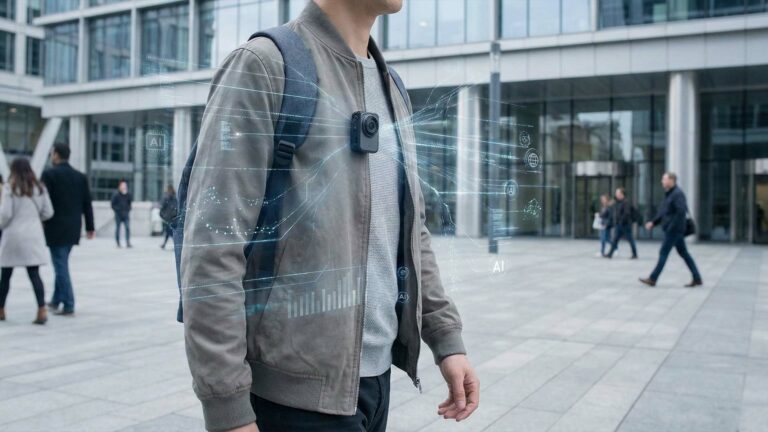 كاميرا ذكية قابلة للارتداء