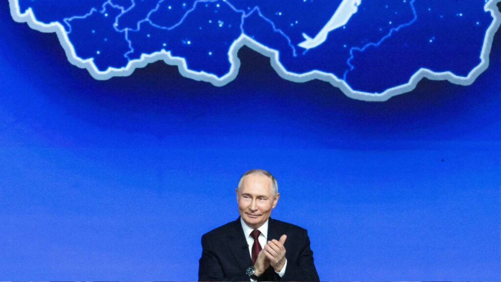 بوتين من المؤتمر الصحافي السنوي في موسكو يعرض "هدنة انتخابية" ويحذر من نشر قوات غربية بأوكرانيا