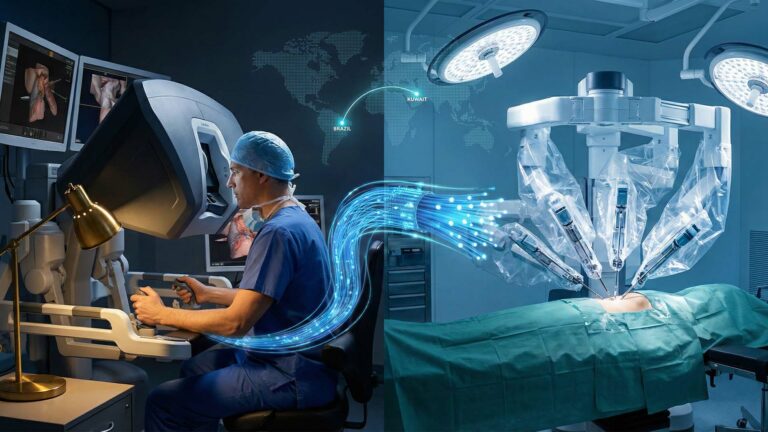 جراحة روبوتية عن بعد