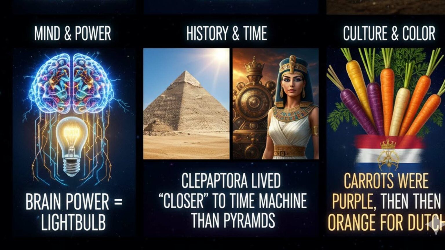 حقائق ممتعة ستدهشك