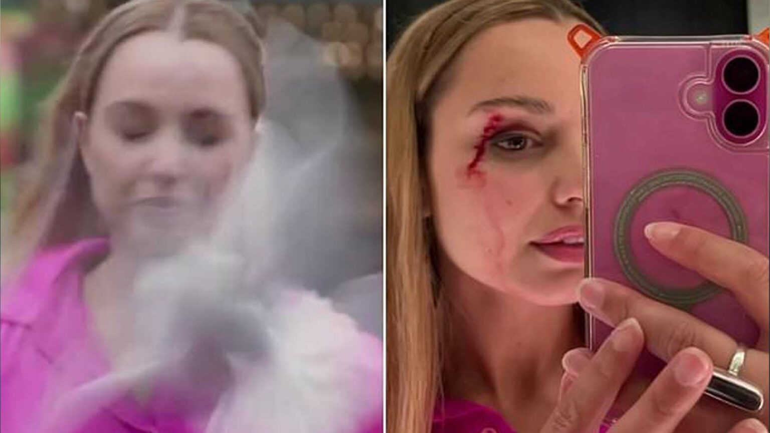 اصطدام نورس بمراسلة