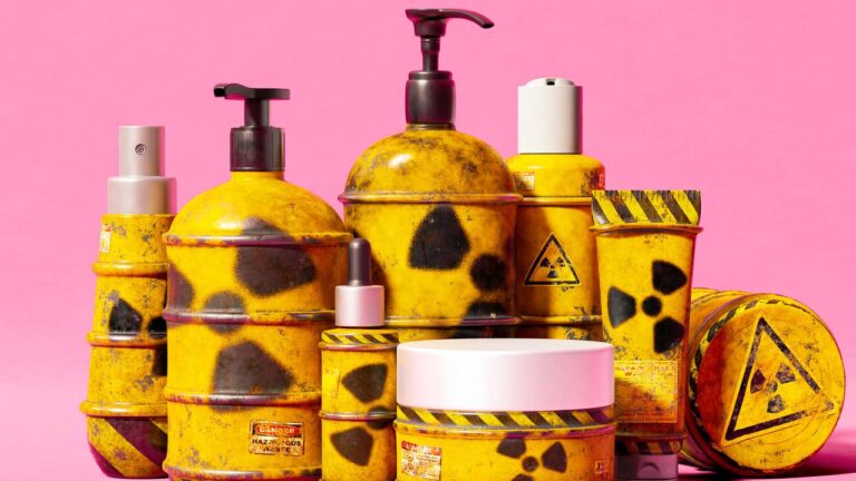 منتجات ضارة بالبشرة