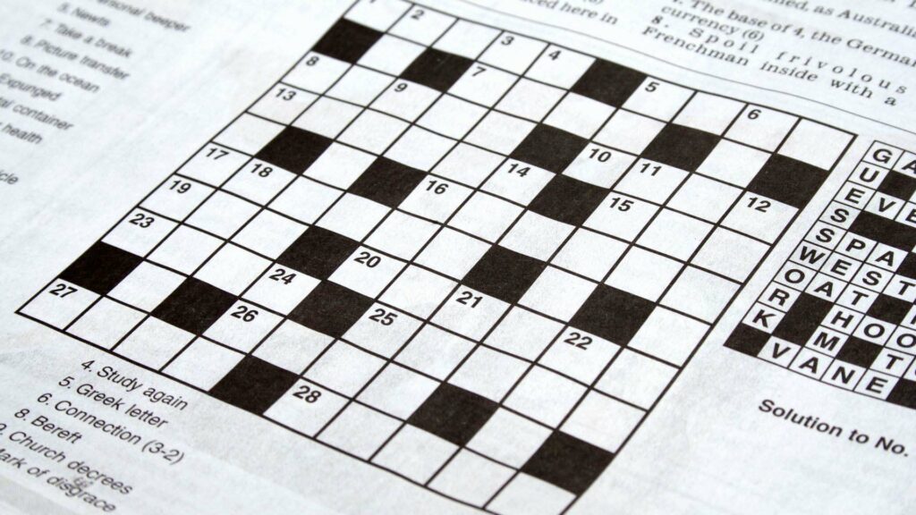 تاريخ الكلمات المتقاطعة