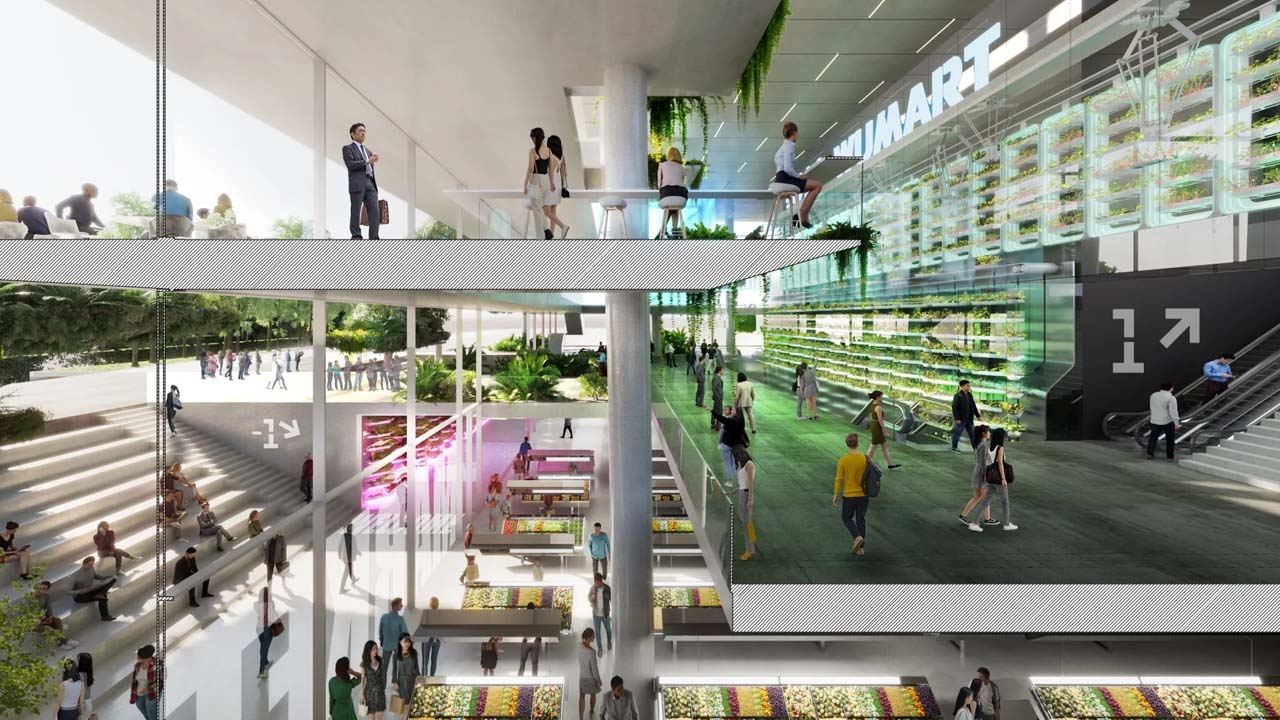 الزراعة العمودية والاكتفاء الحضري