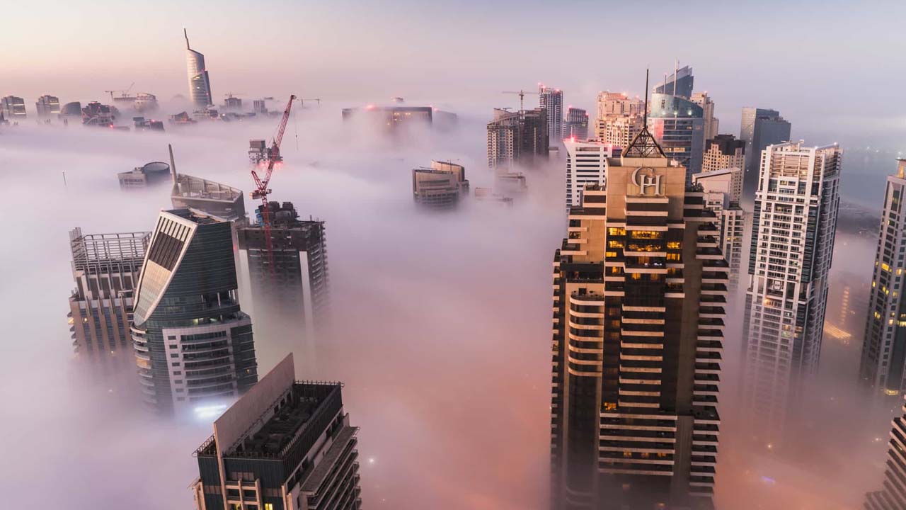 الشتاء في دبي