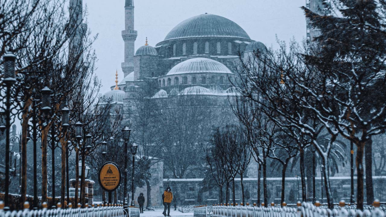 الشتاء في إسطنبول