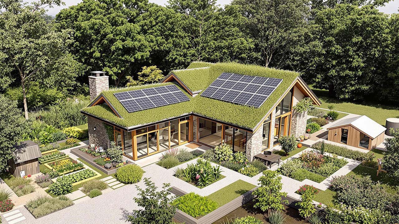 المنازل الذكية المستدامة