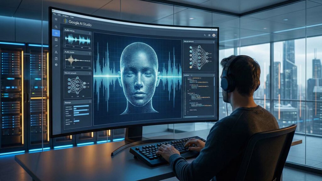 استنساخ الصوت في Google AI Studio