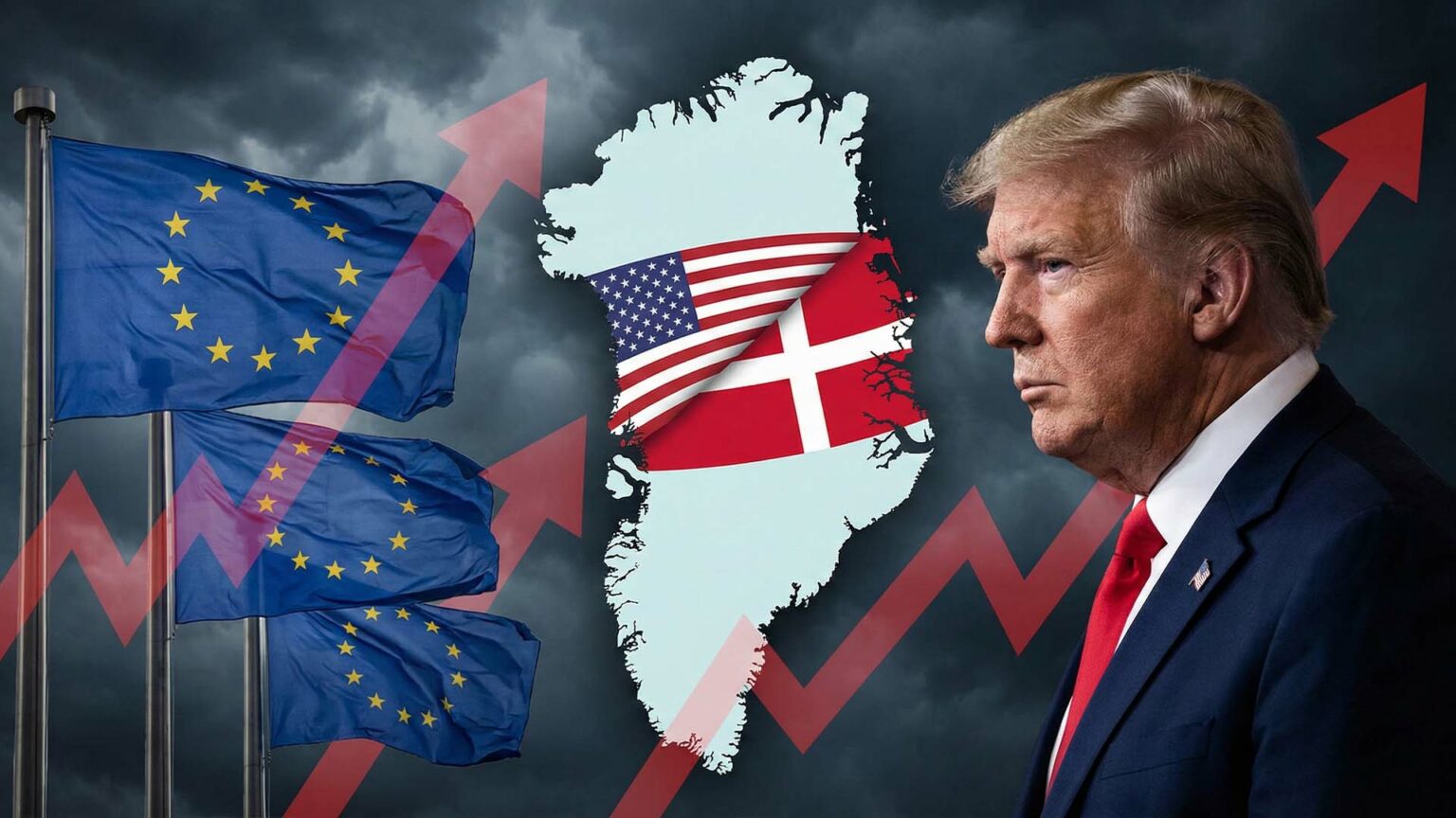 ترامب يشعل صراعاً تجارياً مع أوروبا لفرض شراء غرينلاند