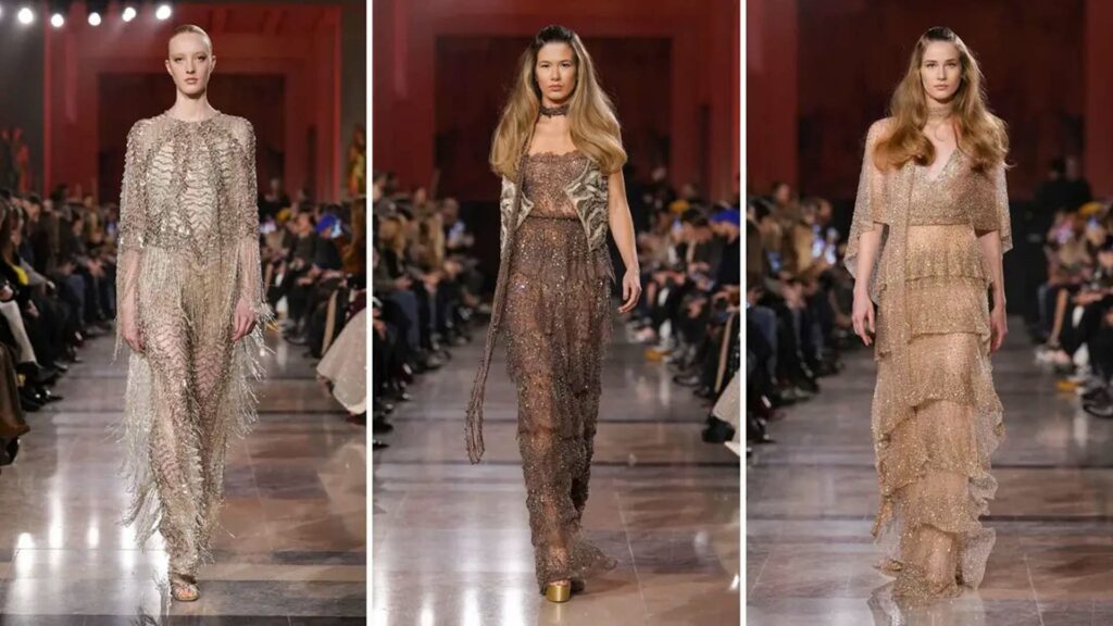 أزياء إيلي صعب في أسبوع باريس للموضة