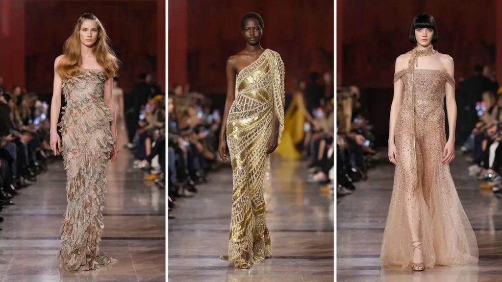 أزياء إيلي صعب في أسبوع باريس للموضة