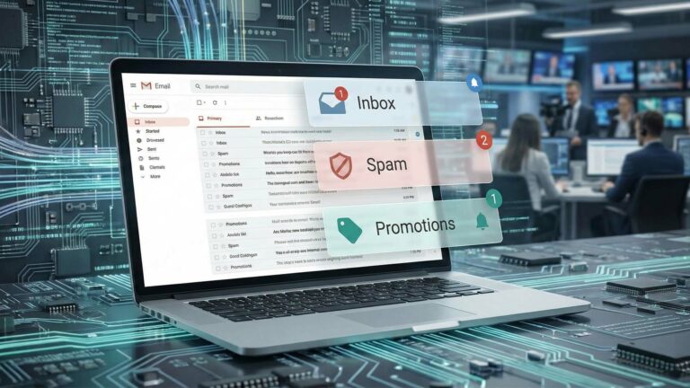 خلل جيميل - مشكلة تصنيف الرسائل في Gmail