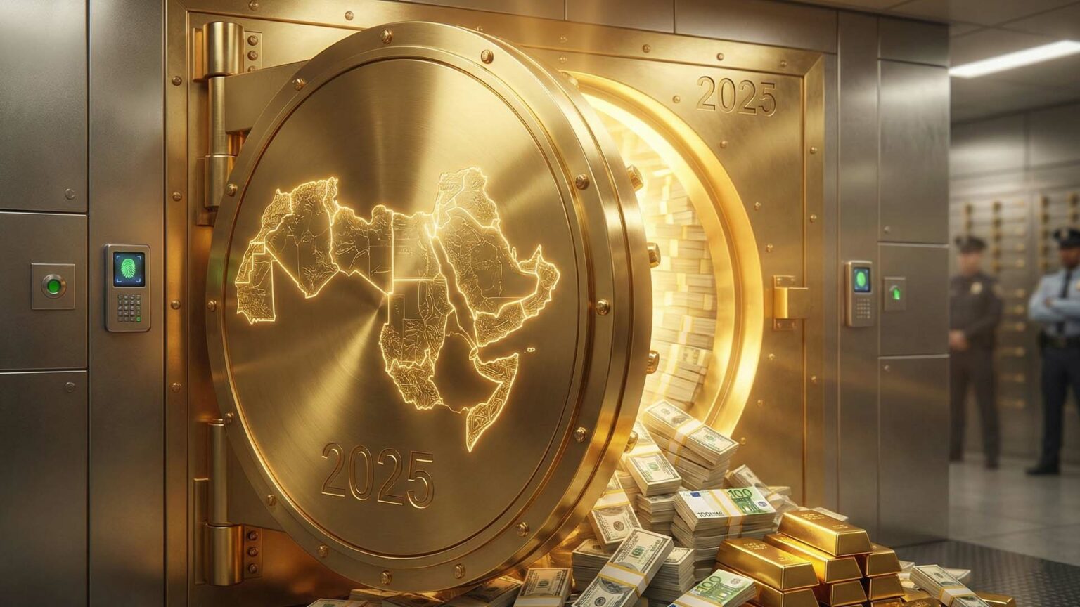 ترتيب الدول العربية في احتياطي النقد الأجنبي 2025