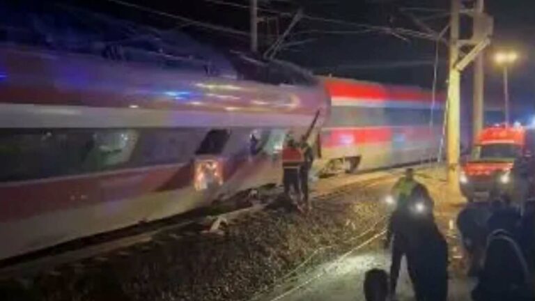حادث قطار إسبانيا