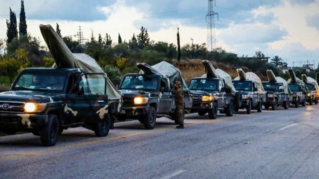 الجيش السوري يتقدم نحو مطار الطبقة العسكري في الرقة.