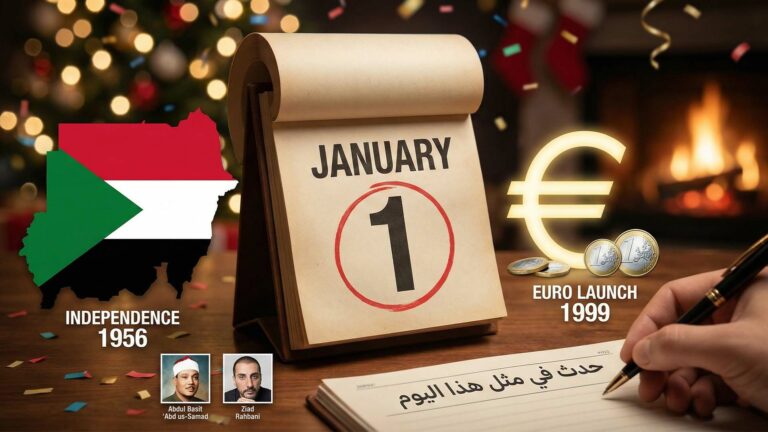 حدث في مثل هذا اليوم 1 يناير