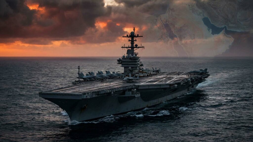 حاملة الطائرات الأميركية أبراهام لينكولن