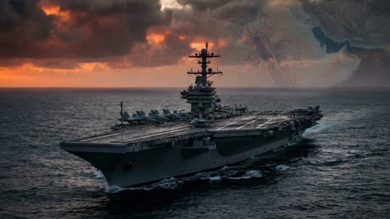 حاملة الطائرات الأميركية أبراهام لينكولن