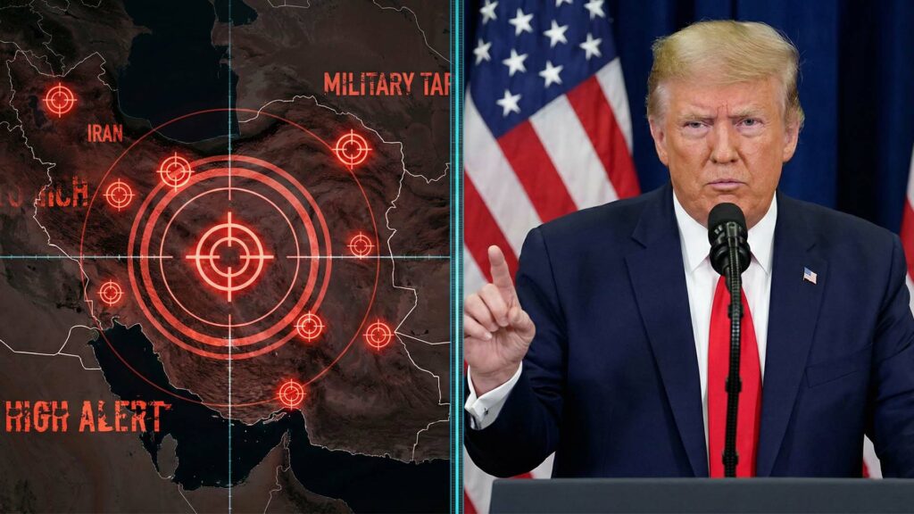 ترامب يهدد إيران بـ "النسف الشامل"