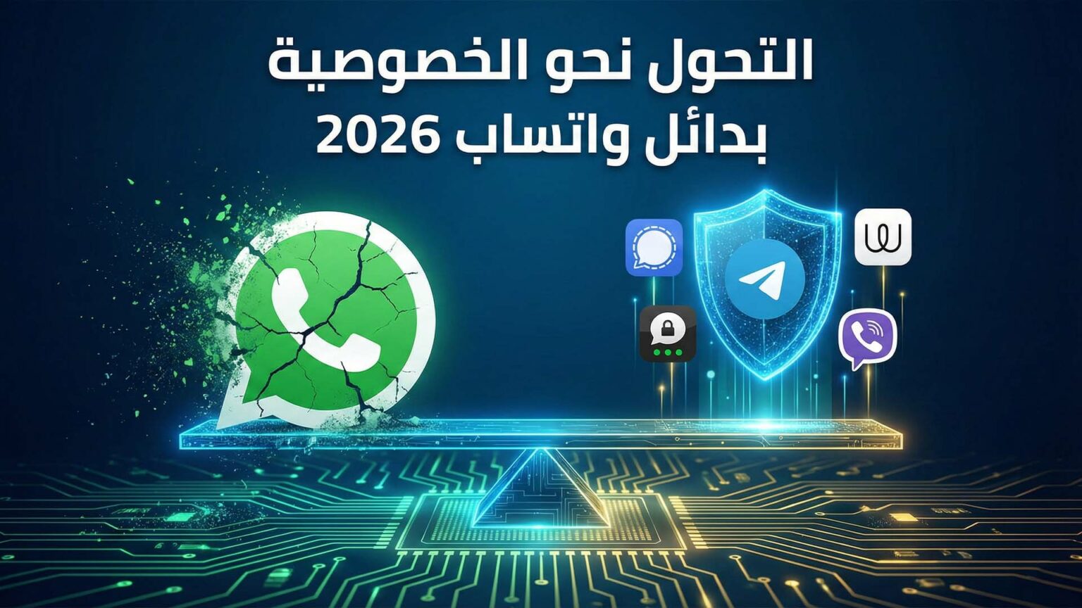 أفضل 5 بدائل واتساب 2026: خيارات آمنة تحمي خصوصيتك بدائل واتساب 2026