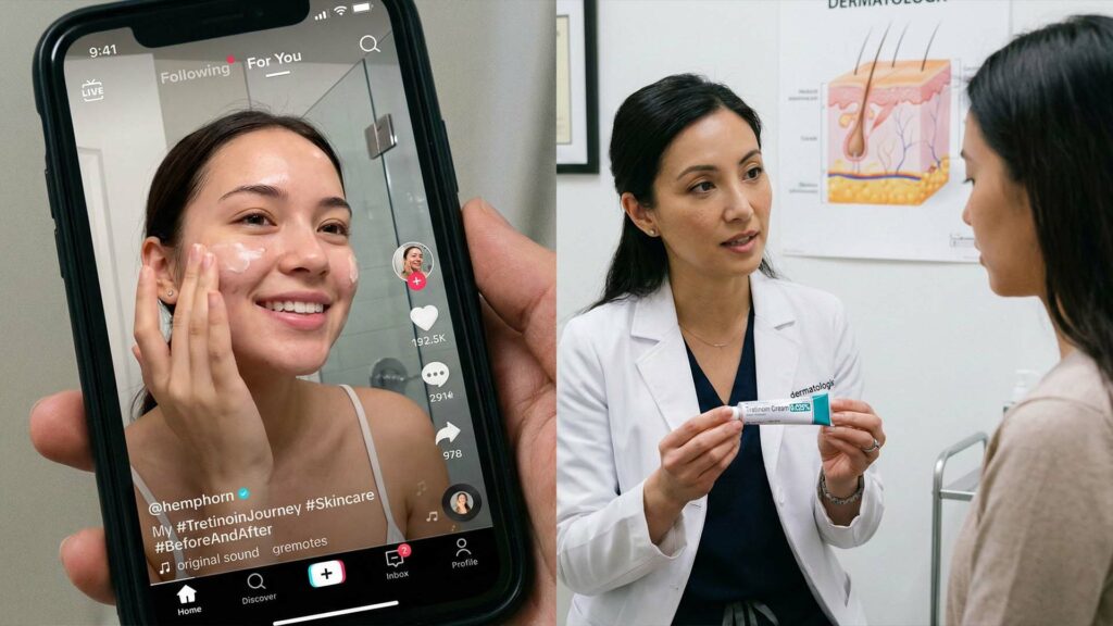 التريتينوين: هل يستحق ضجة "تيك توك"؟ حقائق طبية