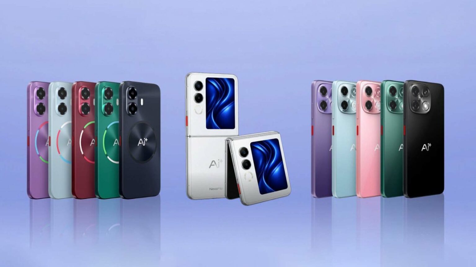 Nova Flip: هل بدأ عصر الهواتف القابلة للطي الرخيصة؟ سلسلة Ai+ Nova 2 و Nova Flip - أرخص هاتف قابل للطي