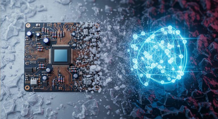 صورة تعبيرية عن معالجات الكم