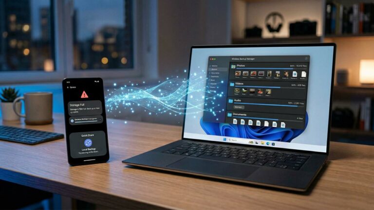 نسخ احتياطي أندرويد إلى الكمبيوتر