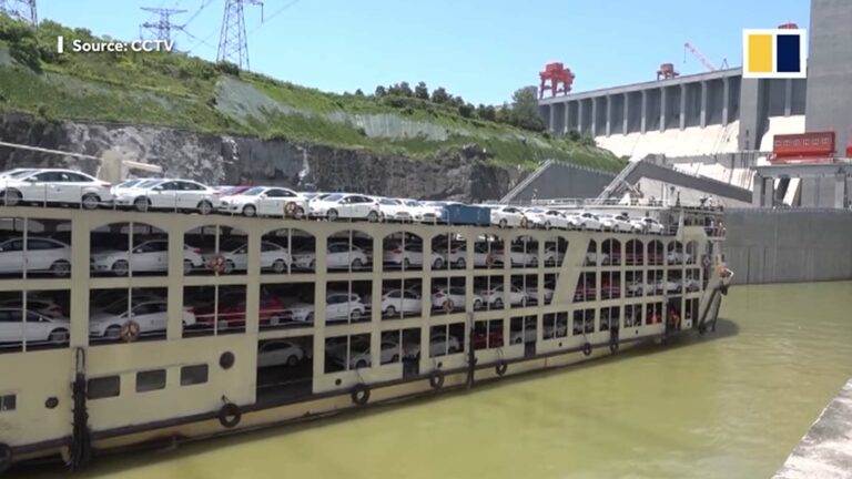 مصعد السفن الصيني.. أكبر مصعد سفن في العالم