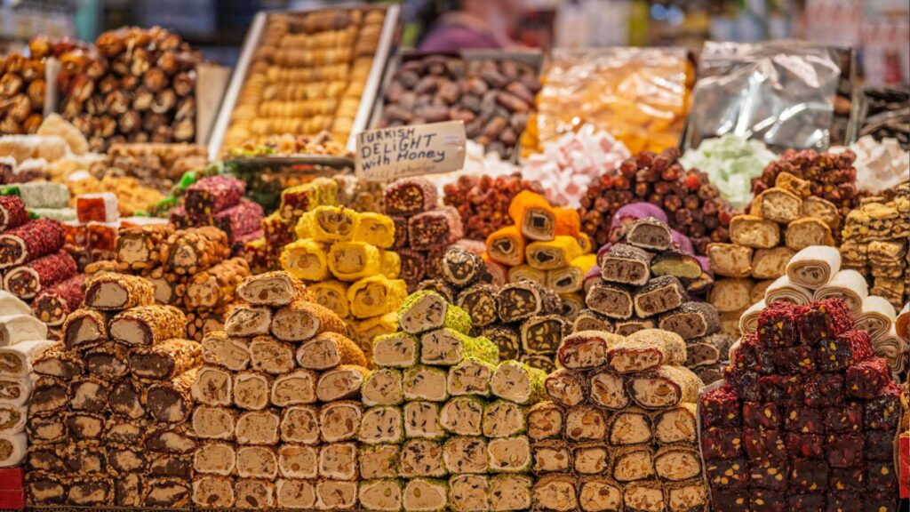 سوق الحلقوم في اسطنبول