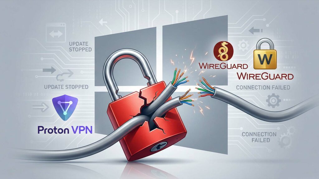 مايكروسوفت تعطل تحديثات WireGuard وخدمات VPN مايكروسوفت تعطل تحديثات WireGuard وخدمات VPN